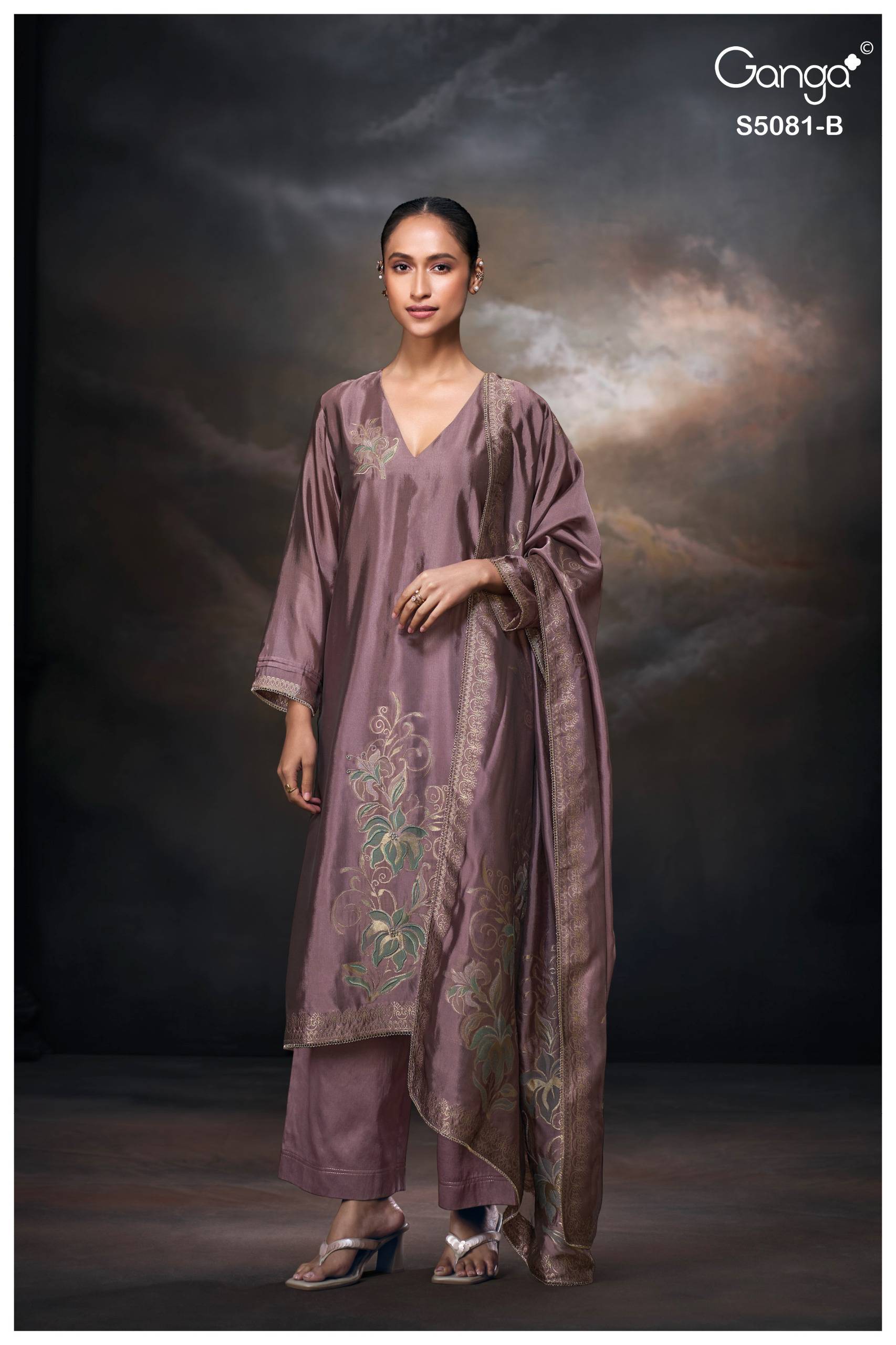 MANSIE 5081 SERIES BY GANGA FASHION Beautiful Colourful PURE VISCOSE Dresses At Wholesale Price